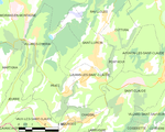 Map commune FR insee code 39286